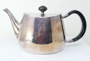 David Mellor Pride Mid Century Modern Teapot Elkington 1 Pint Silver Plated - Picture 1 of 8