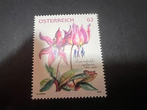 Austria 2014 Flora, Plants, Flowers MNH, Loyalty Stamp - Picture 1 of 2