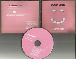 NORAH JONES & Danger Mouse Happy Pills 2012 USA PROMO Radio DJ CD single MINT - Picture 1 of 1