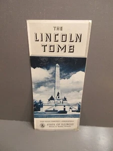 Folleto turístico de colección The Lincoln Tomb Illinois - Imagen 1 de 1