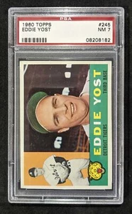 1960 Topps Eddie Yost #245 PSA NM 7 (Well Centered), 08208182 - Picture 1 of 3