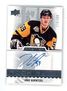 2016-17 UPPER DECK PREMIER #60 ROOKIE AUTOGRAPH AUTO /399 JAKE GUENTZEL - Picture 1 of 1
