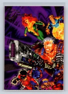 1994 Flair Marvel Trading Card #112 The Return of Cable - Cable Returns - Picture 1 of 2
