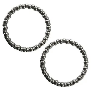 Pair of Bicycle 5/32" Standard Headset Caged Ball Bearings Headset Frame 1 1/8 - Picture 1 of 12