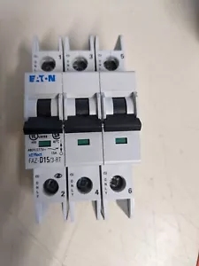 FAZ-D15/3-RT Eaton Miniature Circuit Breakers - Picture 1 of 6