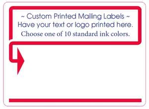 Bedruckte Versandetiketten, 5000 individuelle Versandaufkleber 4" x 3" Rolle oder kontinuierlich - Bild 1 von 5