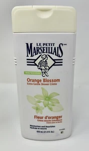 Crema de ducha extra suave Le Petit Marseiliais azahar 21,9 OZ - Imagen 1 de 3