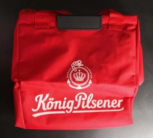 König Pilsener Einkauftasche, Shoppertasche, für den Einkaufskorb, rot, Neu - Bild 1 von 7