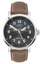 Limit | Men's | Brown Leather Strap 5971.01 Watch
