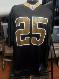 Firmado Reebok Reggie Bush New Orleans Saints #25 Jersey Talla XL - Imagen 1 de 12