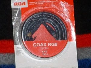 Cable coaxial RCA 12 ft usado RG6 - Imagen 1 de 3