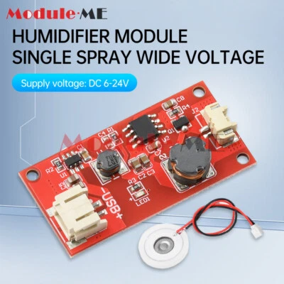 DC6-24V Humidifier Mist Maker Driver Circuit Board Ultrasonic Atomization Module - Image 1 of 4