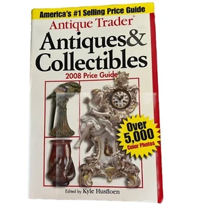Antique Trader Antiques Collectibles 2008 Price Guide Some Pages Folded GUC - Imagen 1 de 7