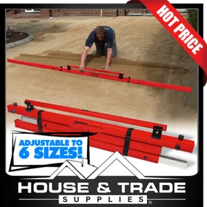 REDBACK Super Screed 7 1 Level | 6 Sizes For Concreters & Landscapers RBKSS7 - Picture 1 of 11