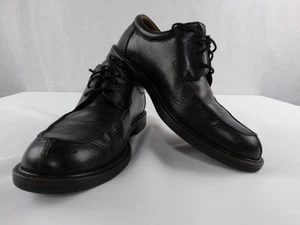 Johnston & Murphy 20-2188 SCHWARZ LEDER OXFORDS ELEGANTE SCHUHE HERREN 9,5 M - Bild 1 von 12