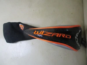 Cubierta de cabeza negra y naranja para palo de golf WIZZARD RD2 GO 25 grados excelente - Imagen 1 de 9