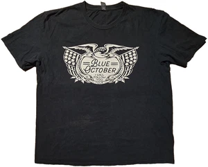 Maglia Ottobre Blu Ti Seguirò Tour 2018 Incudine Nera XL Double Sided - Foto 1 di 10