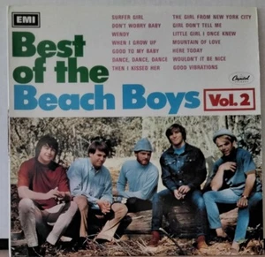 THE BEACH BOYS - The Best Of Beach Boys Vol. 2 CAPITOL ST20956 SINGAPORE SURF LP - Picture 1 of 5