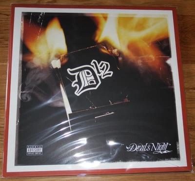 D12 Devils Night Orange Red Marbled [Hell Fire] 2x Vinyl Record LP 2025 IVC NEW - Image 1 of 4
