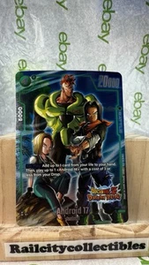 Android 17 FB01-077 Alt Art New Adventure Dragon Ball Dokkan Battle Card - Picture 1 of 4