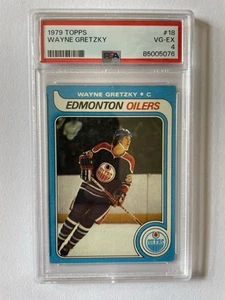 Wayne Gretzky Topps Rookie Card PSA 4 - Picture 1 of 2