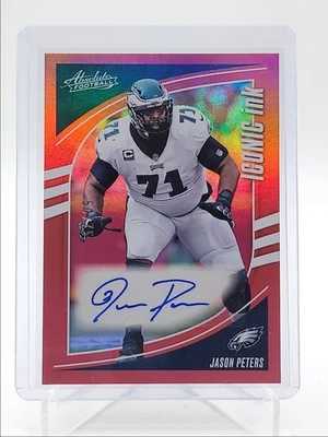 JASON PETERS 2025 TINTA ICÓNICA ABSOLUTA AUTÓGRAFO ESPECTRO ROJO AUTOMÁTICO/75 Q6027 Foto 1 de 2