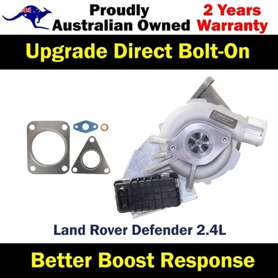 Cargador turbo Billet de actualización para Land Rover Defender 2,4 L Foto 1 de 4