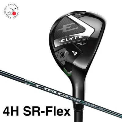 Callaway ELYTE MAX FAST Utility Hybrid 4H SR-Flex LIN-Q GREEN 40 Graphite Shaft - Image 1 of 4