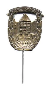 Cooperation Movement Rochdale 1844 Sweden 100 years jubilee Original Metal Pin - Picture 1 of 1