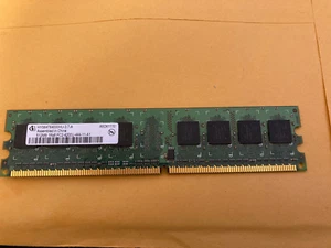 HYS64T64000HU-3.7-A INFINEON MEMORY 512MB 1RX8 PC2-4200U DDR2 DIMM - Picture 1 of 2