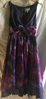 Lela Rose Nieman Marcus Watercolor Dress Purple Multi Size 2