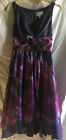 LELA ROSE NIEMAN MARCUS WATERCOLOR DRESS PURPLE MULTI size 2