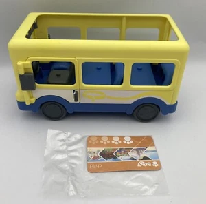 Bluey Bluey's School Adventure Bus Vehicle Only Ludo Studio Toy Beach Dump Creek - Picture 1 of 7