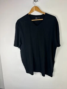 HUGO BOSS V - Neck T-Shirt 10166821 Black Size XXL - Picture 1 of 4