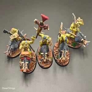 Warhammer Age of Sigmar Orruks Savage Boar Boyz Unidad B Pintado - Imagen 1 de 13