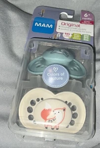 MAM MATTE COLLECTION ORIGINAL 2 Pack, Soft Silicone Pacifiers 6+ Month NEW - Picture 1 of 24