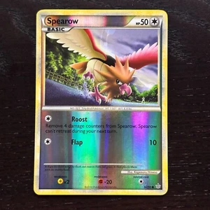 Spearow 62/95 Pokemon Unleashed HS Holograma Inverso Tarjeta Común MP - Imagen 1 de 3