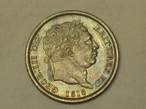 George III 1816 Silver Shilling Coin - Picture 1 of 2