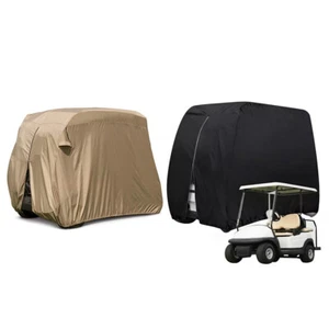 210D Heavy Duty Waterproof 4 Passenger Golf Cart Cover for Club Car EZGO YAMAHA - Picture 1 of 20