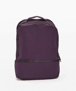 lululemon black cherry backpack