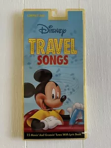 Disney Travel Songs CD - BRAND NEW - Unopened - Long Box Special - NEW - Imagen 1 de 2