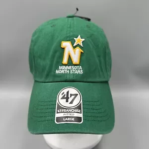 Gorra clásica 47 marca franquicia NHL Minnesota North Stars. Gorra ajustada, talla grande - Imagen 1 de 8