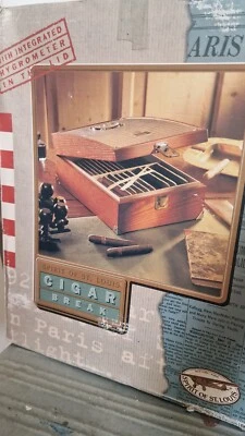 Humidor "Spirit of St.Louis " Zigarren Box L 280mm / B 220 mm / H 100  - Bild 1 von 3