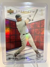 RARE 2007 Upper Deck Red Spectrum Season Spectrum Miguel Cabrera #'d/99 MINT