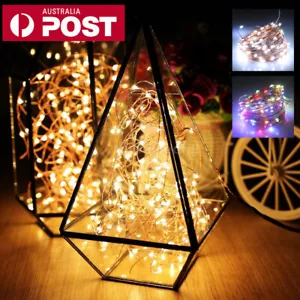 5-20M USB LED Copper Wire String Fairy Lights Party Home Garden Decor Warm White - Picture 1 of 12
