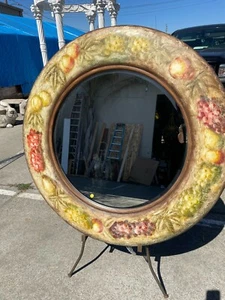 Round Beveled Glass Mirror - Picture 1 of 10