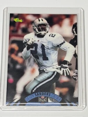 Deion Sanders Dallas Cowboys 1996 Classic NFL Experience #80 - Image 1 of 2