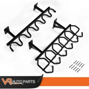 6 Gun Rifle Rack Vertical Hook Wall Mount Display Fit For Carbine Hanger Shotgun - Picture 1 of 9