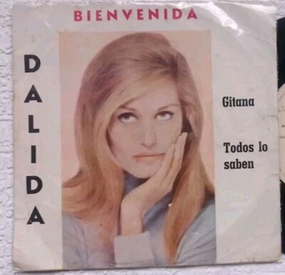 Dalida 7 " Rare Gitana  Todo Lo Saben Argentina Single - Image 1 of 4