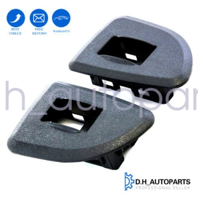 2x Compatível com GMC Sierra 1500 2009-2013 Molduras de Interruptor de Janela Traseira Esquerda e Direita - Imagem 1 de 4